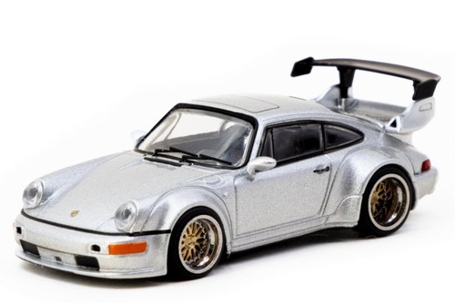 Porsche 911 rwb964 argento - porsche,