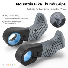 1 Paio Terminali Manubrio Bici MTB Impugnatura Ergonomica Assistente Riposo per Ciclismo