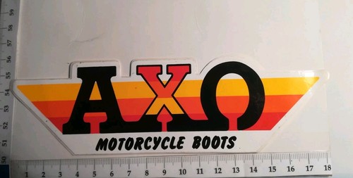 Axo motorcycle boots adesivo - axo,