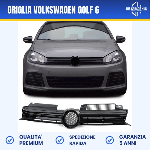 Griglia sportiva nera lucida - griglia,