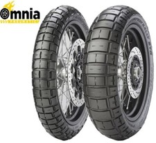Coppia Gomme Moto Pirelli Scorpion Rally STR 110/80-19 59V + 130/80 R17 65V