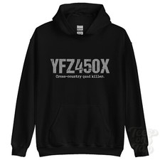 Yfz450x felpa con cappuccio - con,