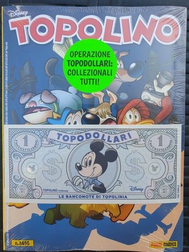 Topolino 3456 banconote - 3456+,