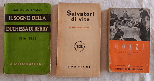 Lotto libri vecchi 1937 - 3,