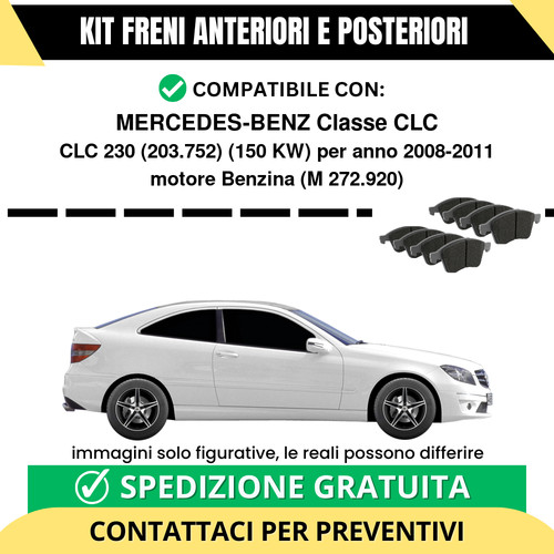 Pastiglie freno ant post - ant,