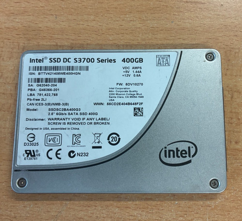 Ssdsc2ba400g3 intel ssd - intel, dc