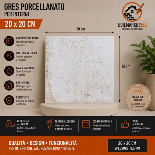1mq piastrelle - 1mq, (25pz)