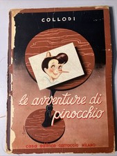 Le Avventure Di Pinocchio - Collodi - Casa Ed. Carroccio - 1942 - Da Restaurare