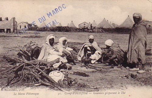 Maroc griffe lineaire troupe - maroc,