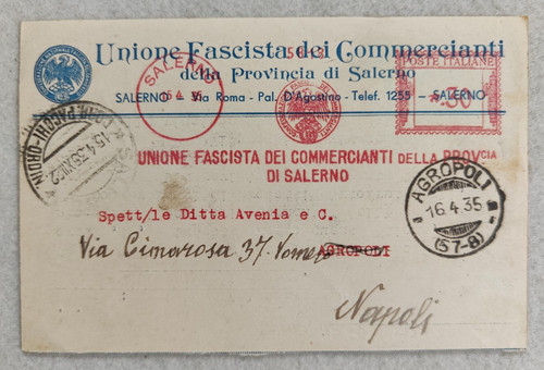 Affrancatura meccanica rossa - meccanica,