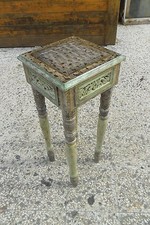 Tavolino Luigi Filippo dipinto