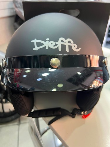 Casco jet dieffe bottoni - casco,