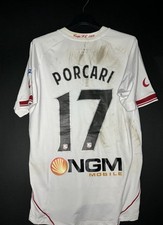 Maglia Carpi indossata Porcari 2013-14 away serie B unwashed match worn