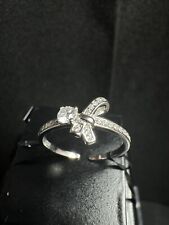 ANELLO REGOLABILE DA DONNA A FORMA DI FIOCCO IN ARGENTO 925