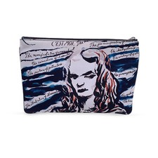 Pochette pochette originale Dior x Raymond Pettibon multicolore nylon zip
