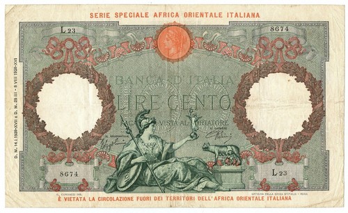 100 lire capranesi aquila - 100,