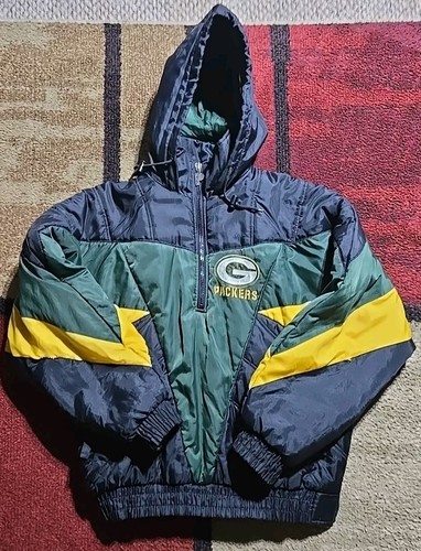 Giacca puffer vintage green - giacca,