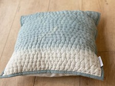 Cuscino Gilda Trapuntato Teal