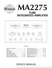McIntosh MA2275 Service Manual