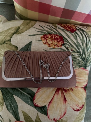 Pochette sera tortora - pochette, da