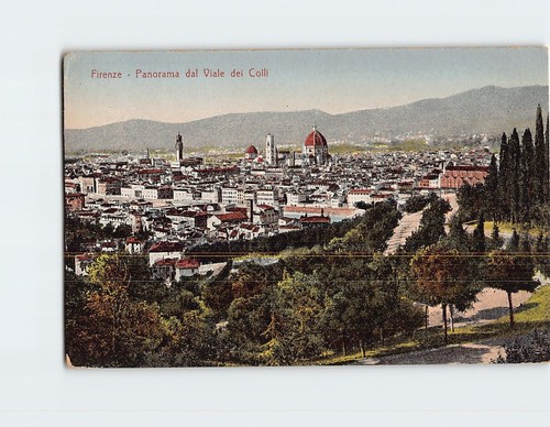 Cartolina firenze panorama - cartolina, da