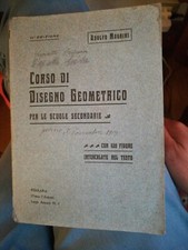 Corso di disegno geometrico per le scuole secondarie Adolfo MAGRINI 1909