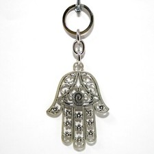 Portachiavi MANO DI FATIMA Portafortuna da Donna Uomo Ciondolo per BOMBONIERA