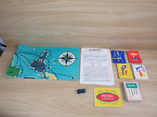 Vecchio gioco tavolo cargo - vecchio,