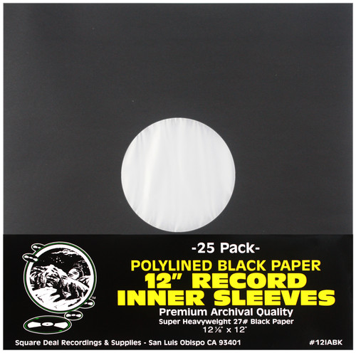 Black polylined - 12",