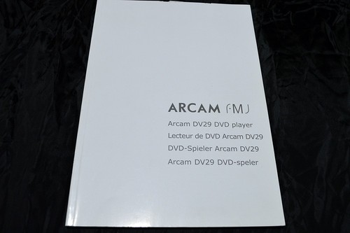 Arcam dv29 dvd - dv29, player