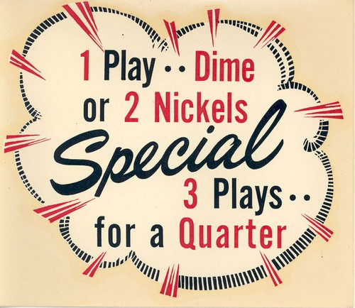 Decalcomania prezzi juke box