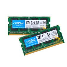 8 GB Crucial 2 x 4 GB PC3L