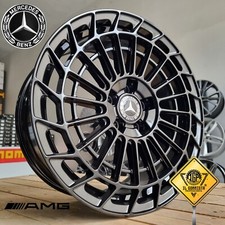 AMG Turbo KIT 4 Cerchi In Lega 18 Compatibili con Mercedes Classe E + V  CLA GLA
