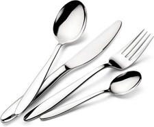 LAGOSTINA SET 24 POSATE  LUISA forchetta ,cucchiaio, coltello ,cucchiaino inox