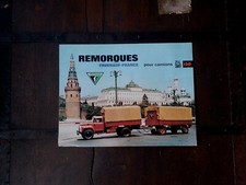 Brochure rimorchi agricoli FREUEHAUF agricoltura REMORQUES FARM FORNITURE 