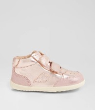 NUOVO BOBUX Calzamaglia Step Up Champ in pelle oro rosa per bambina