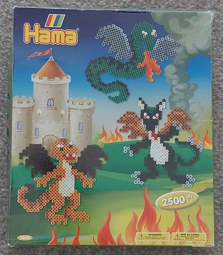 Hama beads dragons confezione - hama,