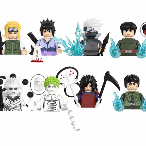 Lotto 8pz minifigure - lotto,