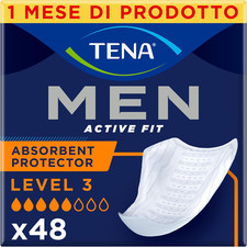 MEN Livello Di Protezione 3, Pacco Scorta Mensile - Protezioni Assorbenti Specif