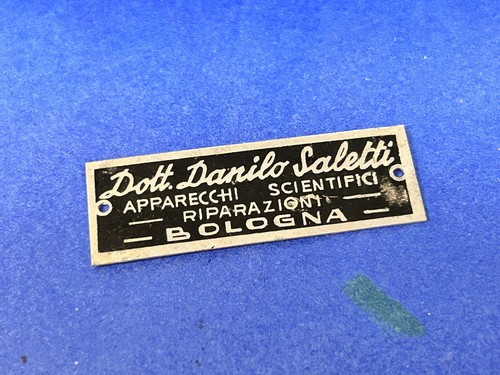 Targhetta lamierino dott - targhetta,