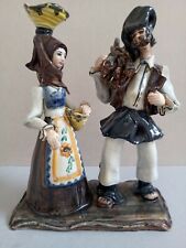 Coppia sarda in ceramica