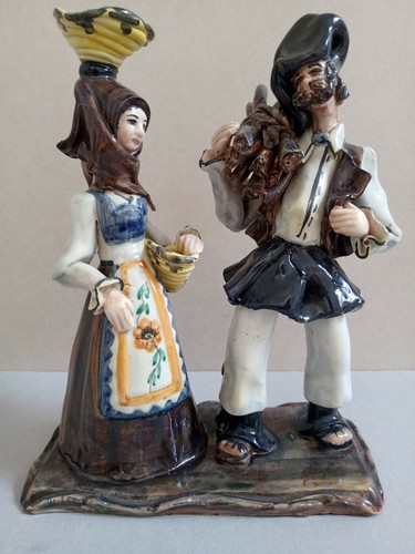 Coppia sarda ceramica - coppia,