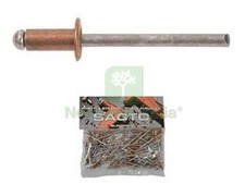 10BLISTER RIVETTI IN RAME Ø MM.4X9: