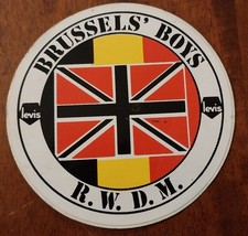 RWDM BOYS BRUXELLES Adesivo Ultras Anni 80