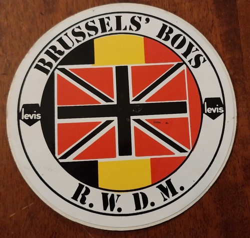 Rwdm boys bruxelles adesivo - boys,