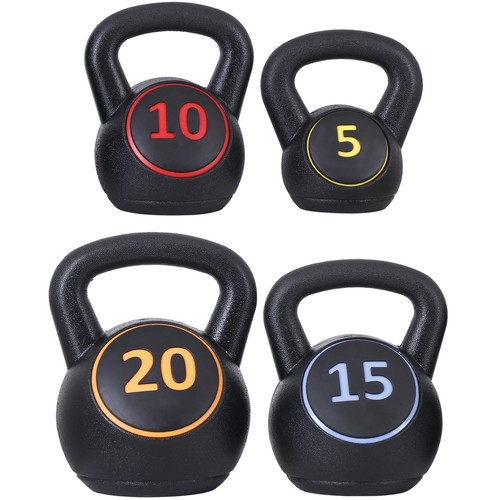 Kettlebell set calcestruzzo - set,