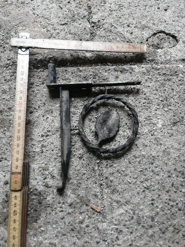 Mensola ferro battuto - ferro, a