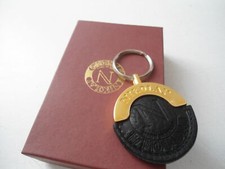 PORTACHIAVI ROTONDO IN PELLE