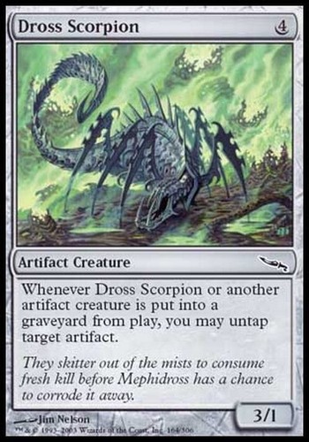 Dross scorpion mirrodin - scorpion, ~