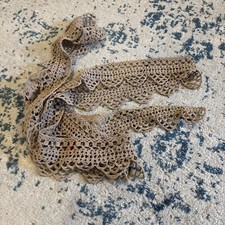 Lampada all'uncinetto a mano